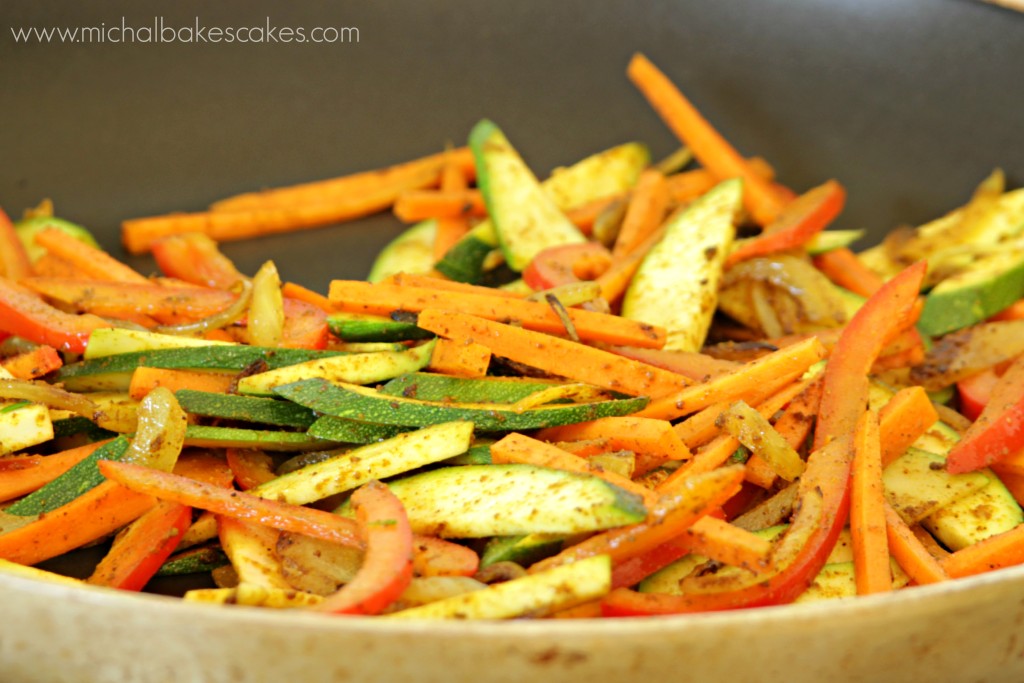 veggies w curry