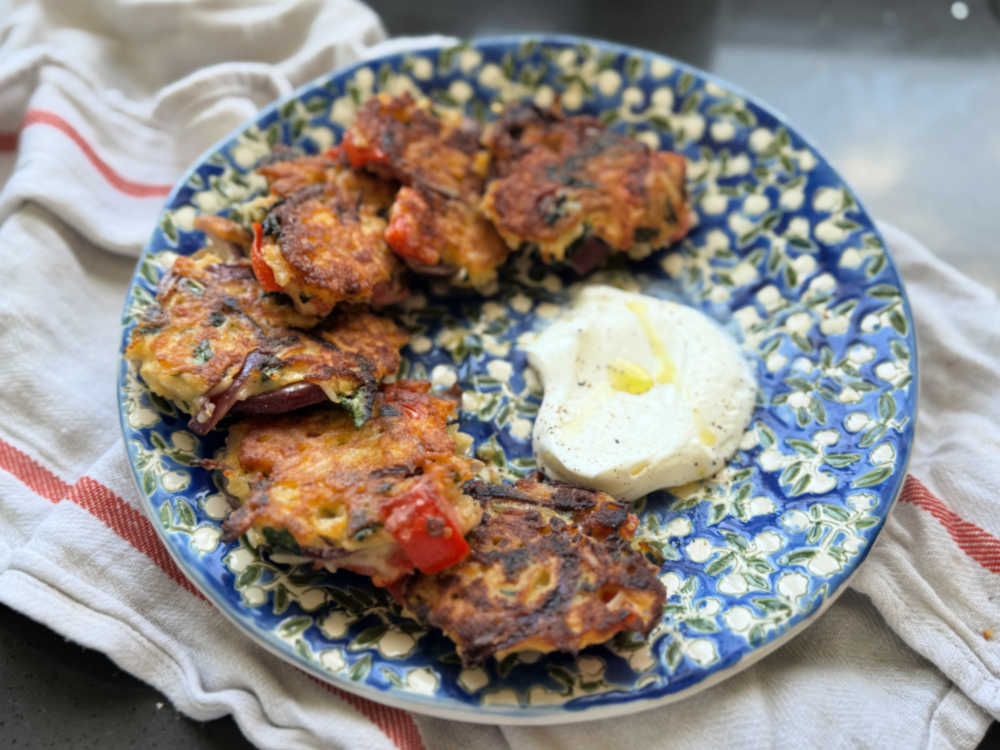 לביבות ירקות ניקוי מקרר